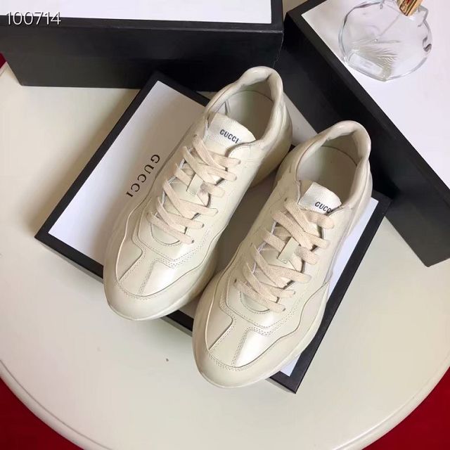 GG original calfskin sneaker GS0001 white