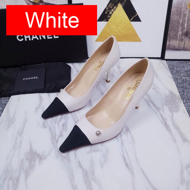 CC original calfskin pumps G34902 apricot