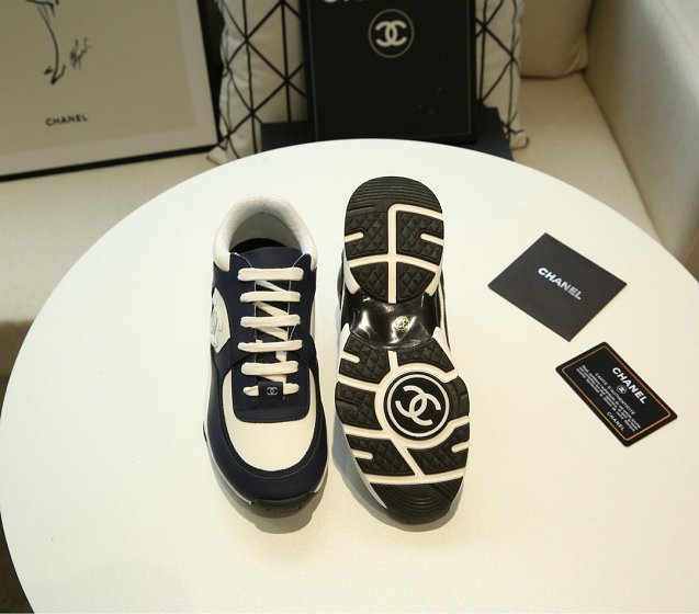 CC original calfskin sneakers G34368 blue