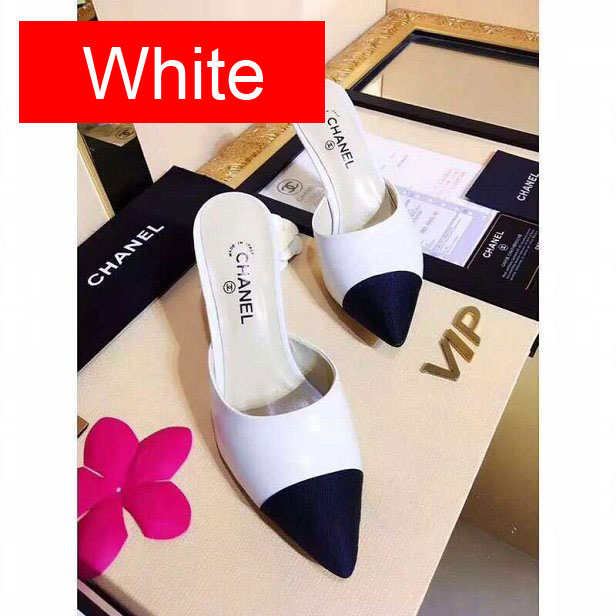 CC original lambskin mules G34909 white