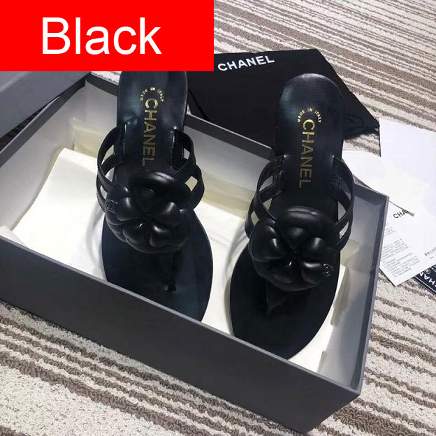 CC original lambskin sandals G34663 black