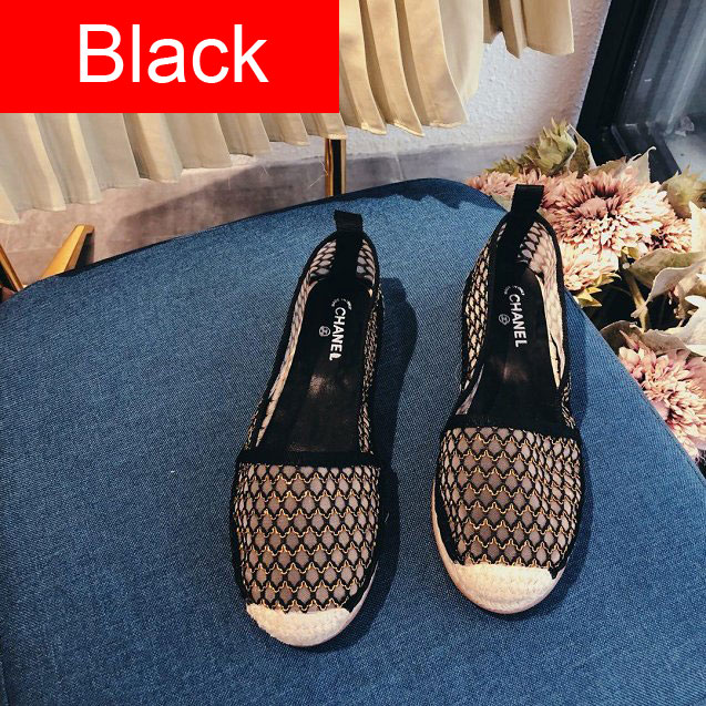 CC mesh espadrilles G34436 black