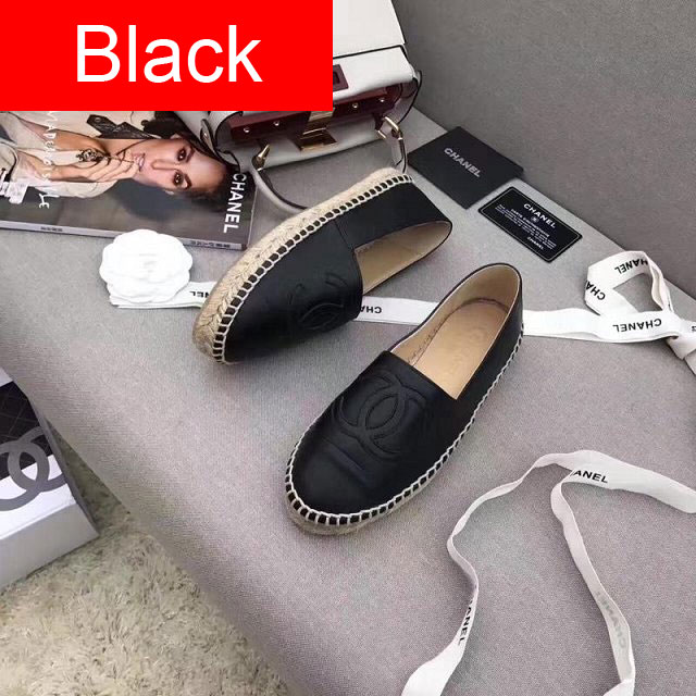 CC original lambskin espadrilles G34431 black