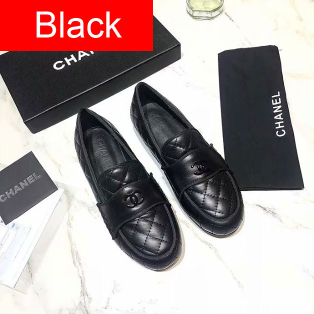 CC original lambskin loafers G35067 black