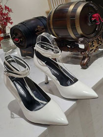 Giuseppe Zanotti original patent calfskin 85mm heel pumps GZ0011