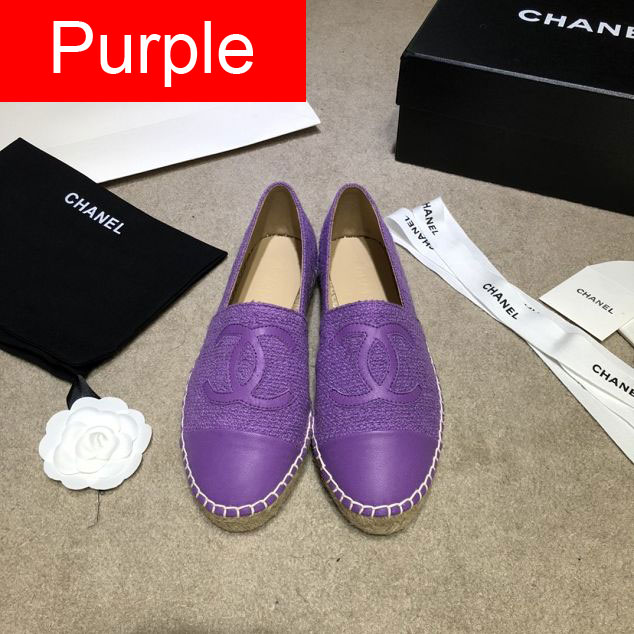 CC original calfskin&grosgrain espadrilles G34431-6