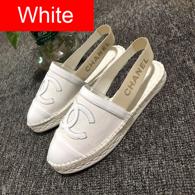 CC original lambskin&fabric espadrilles G36184 