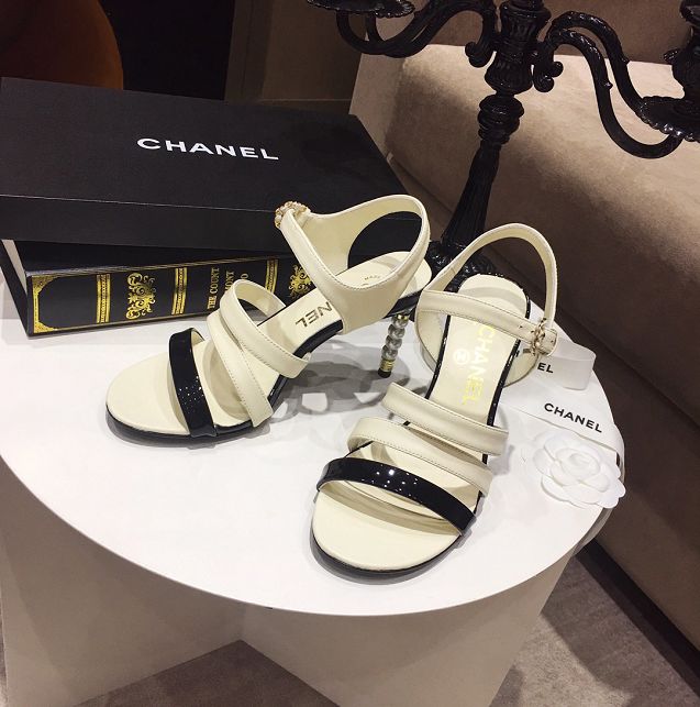 CC original lambskin 85mm sandals G36125