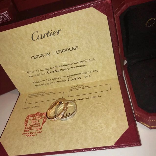 Cartier love ring B4218000