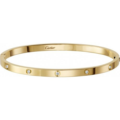 Cartier top quality SM love bracelet 10 diamonds B6047417