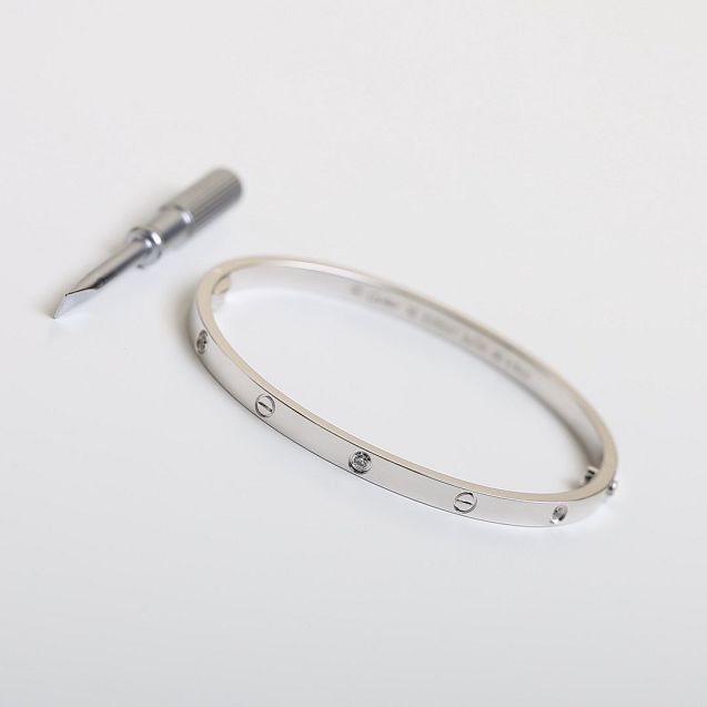 Cartier top quality SM love bracelet 6 diamonds B6047517