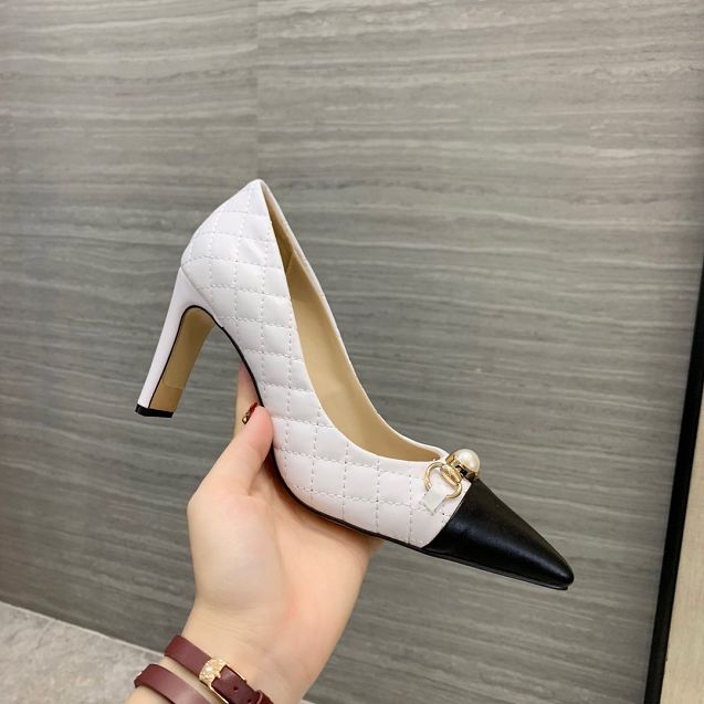 CC original lambskin 50mm heel pumps G35559