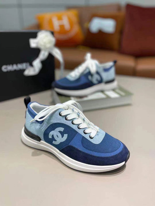 CC original denim sneakers G35513 dark blue