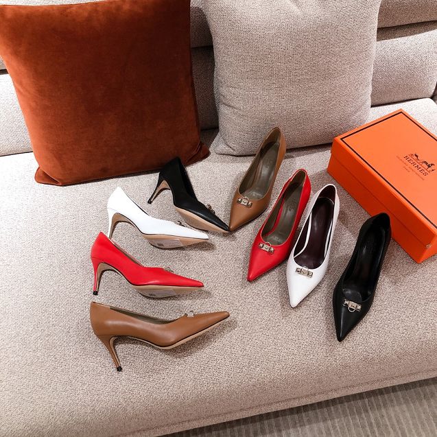 Hermes original calfskin 40mm pump HS0018