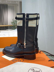 Hermes original calfskin boot HS0009 black