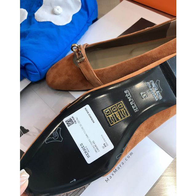 Hermes original suede loafer HS0012