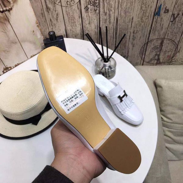 Hermes original calfskin 50mm mule HS0046