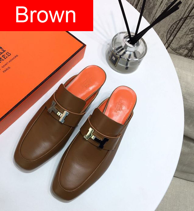 Hermes original calfskin 50mm mule HS0047