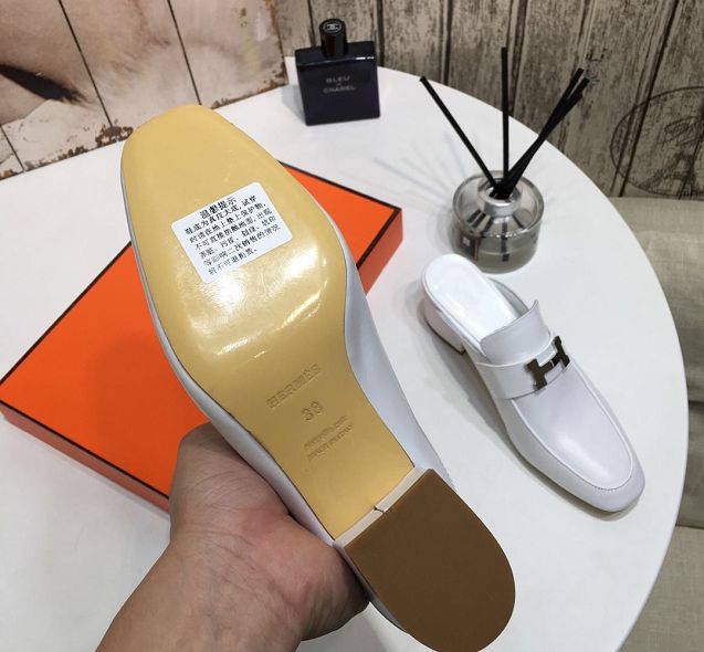 Hermes original calfskin 50mm mule HS0047