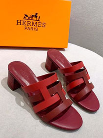 Hermes original calfskin 50mm sandal HS0048