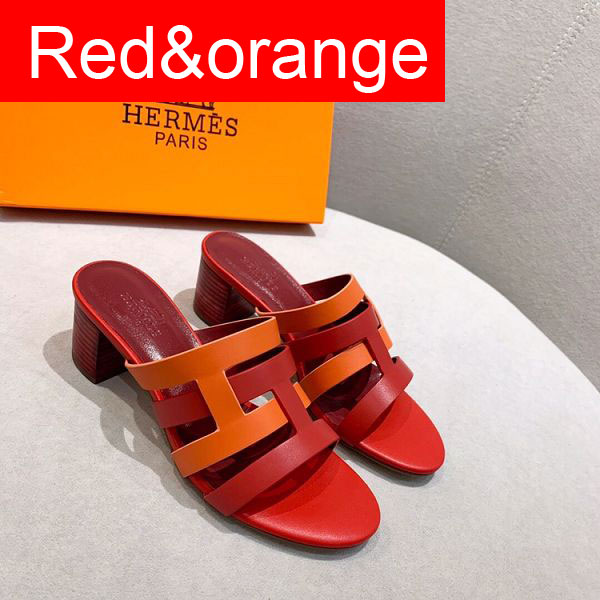 Hermes original calfskin 50mm sandal HS0048