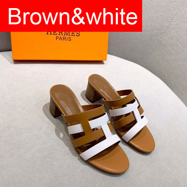 Hermes original calfskin 50mm sandal HS0048