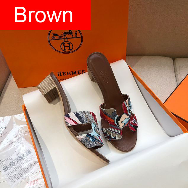 Hermes original calfskin 50mm sandal HS0070