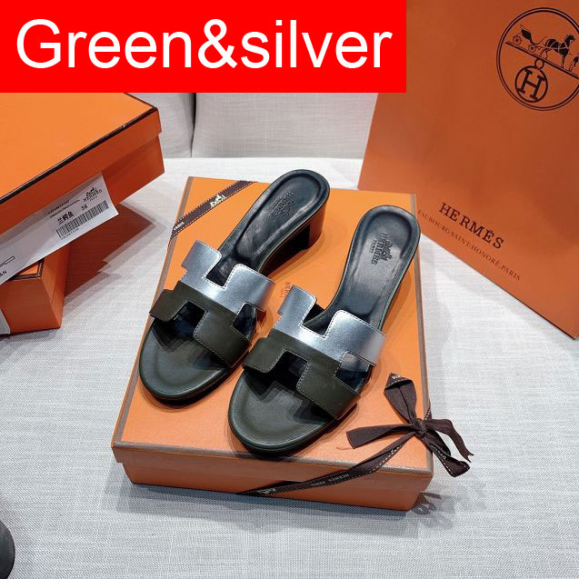 Hermes original calfskin 50mm sandal HS0072