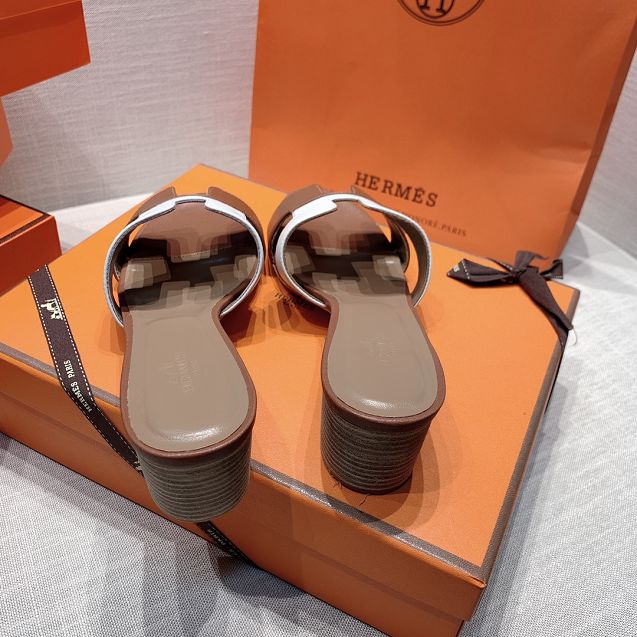 Hermes original calfskin 50mm sandal HS0072