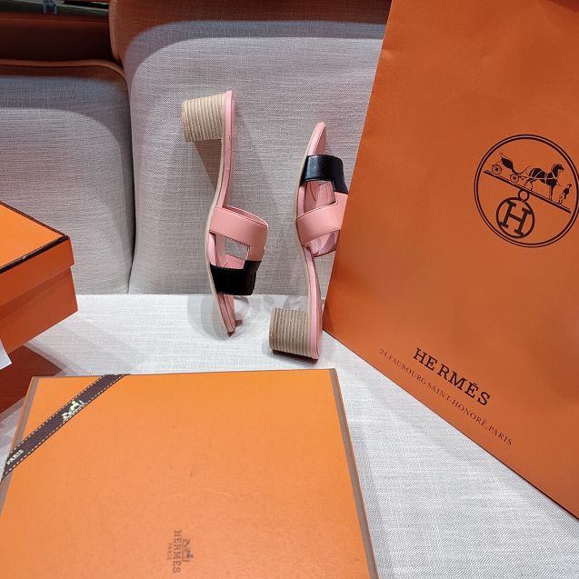 Hermes original calfskin 50mm sandal HS0072