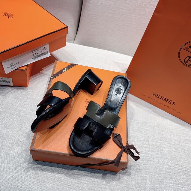 Hermes original calfskin 50mm sandal HS0072