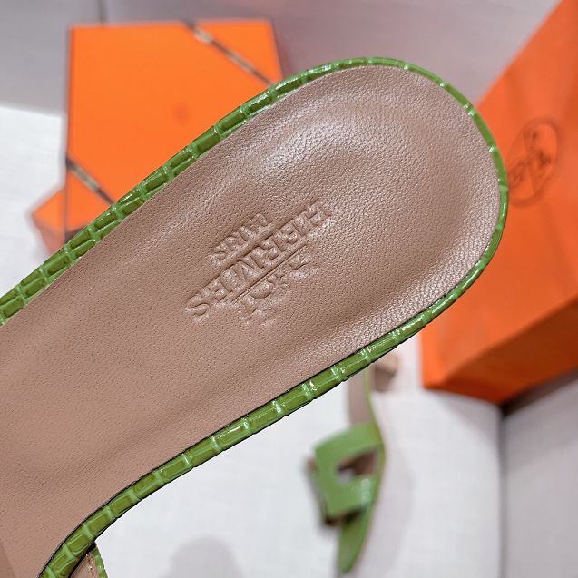 Hermes original calfskin 50mm sandal HS0085