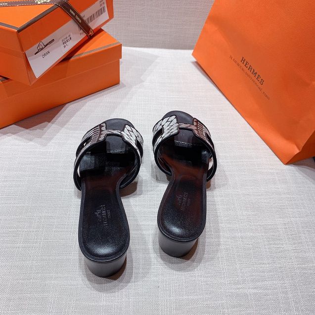 Hermes original calfskin 50mm sandal HS0087