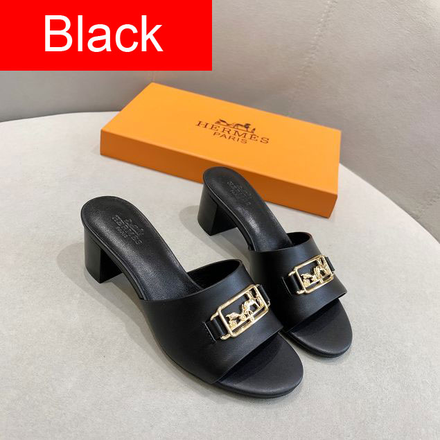 Hermes original calfskin 50mm sandal HS0103	