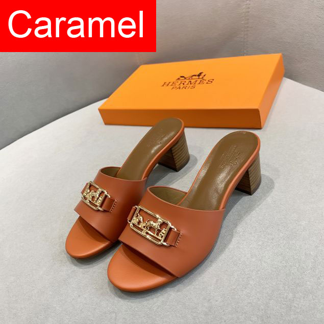 Hermes original calfskin 50mm sandal HS0103	