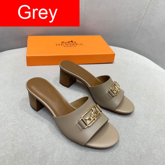 Hermes original calfskin 50mm sandal HS0103	