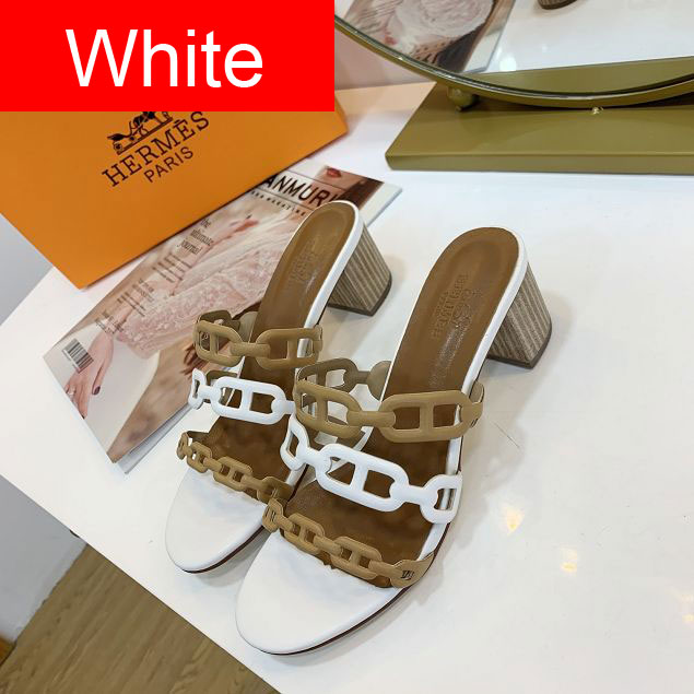 Hermes original calfskin 55mm sandal HS0054