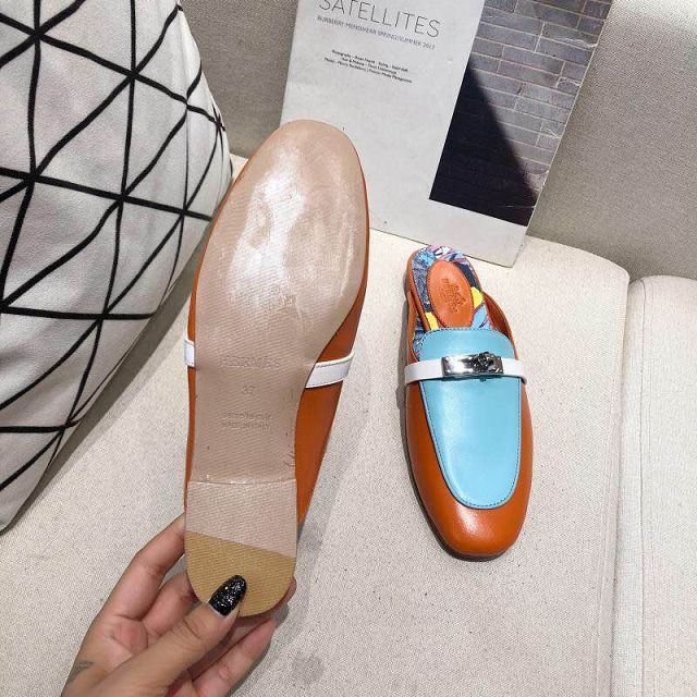 Hermes original calfskin mule HS0081