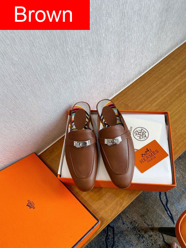 Hermes original calfskin mule HS0096