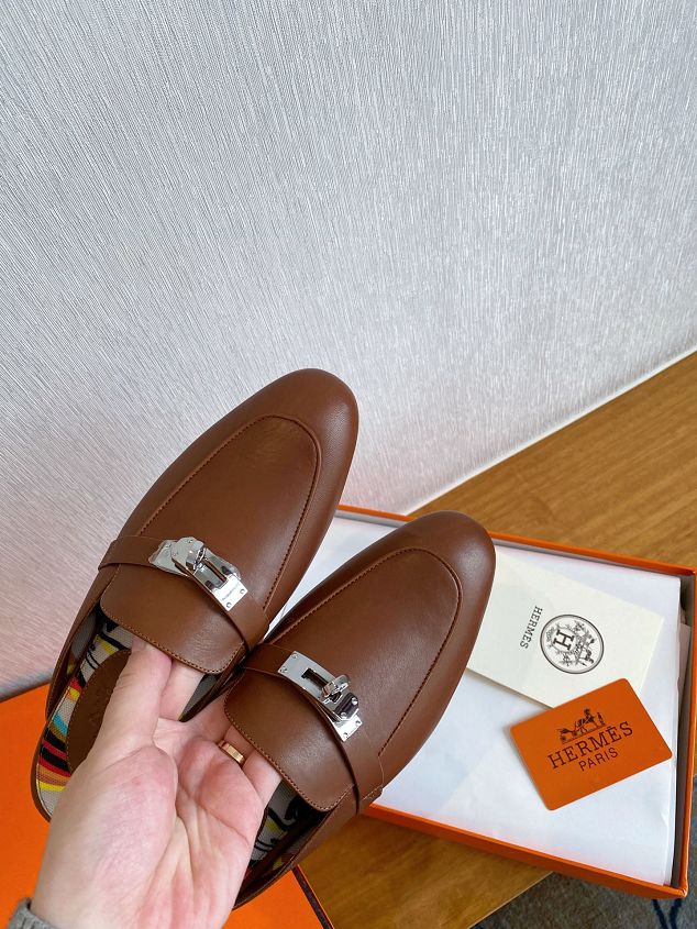 Hermes original calfskin mule HS0096