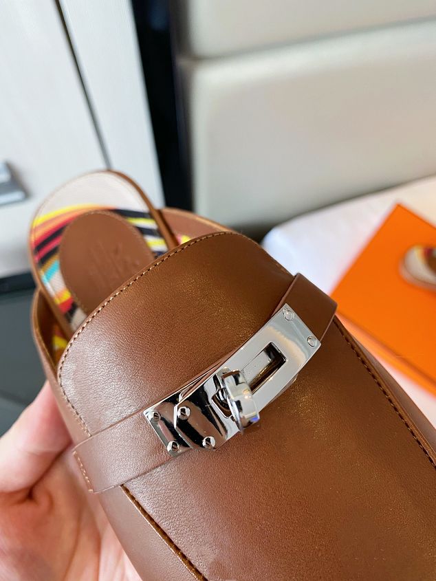 Hermes original calfskin mule HS0096