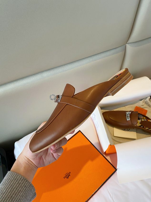 Hermes original calfskin mule HS0096