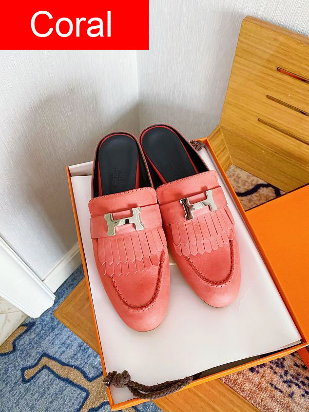 Hermes original calfskin mule HS0097