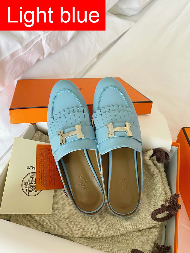 Hermes original calfskin mule HS0097