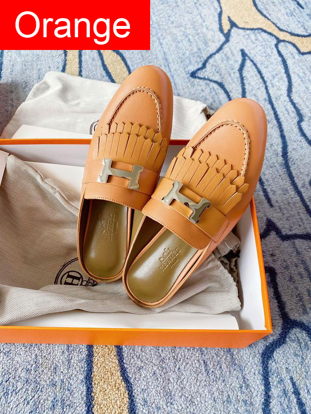 Hermes original calfskin mule HS0097