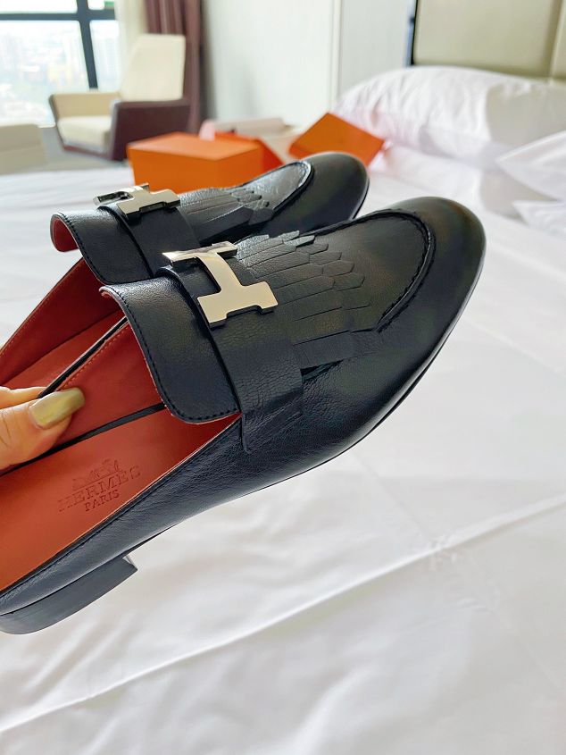 Hermes original calfskin mule HS0097