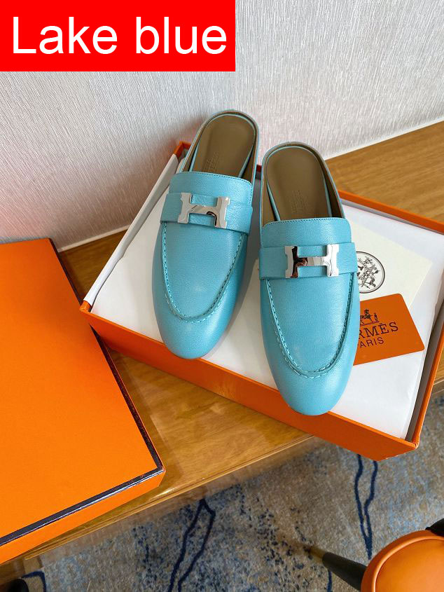 Hermes original calfskin mule HS0098