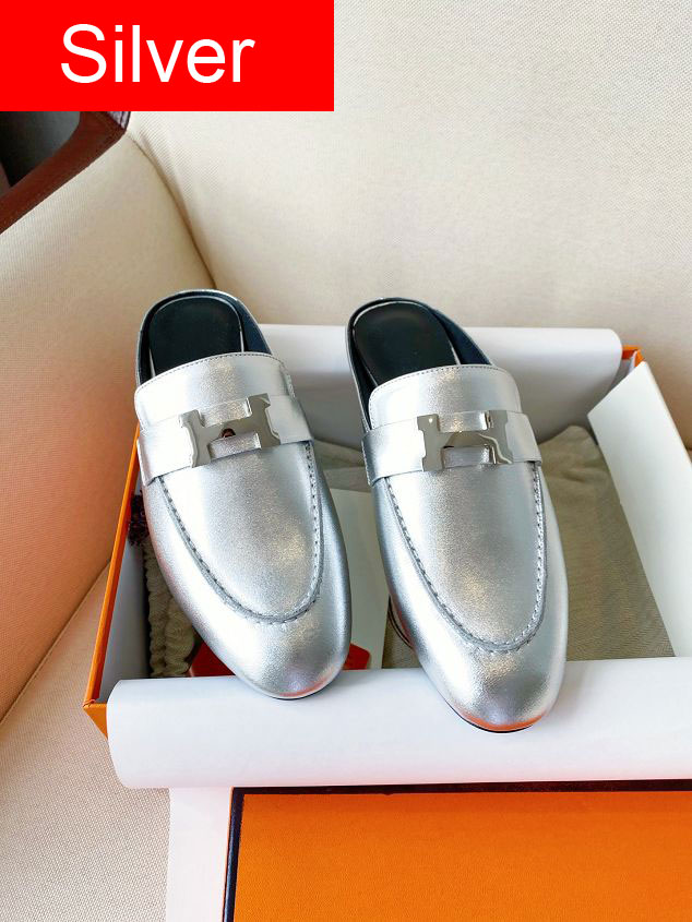 Hermes original calfskin mule HS0098