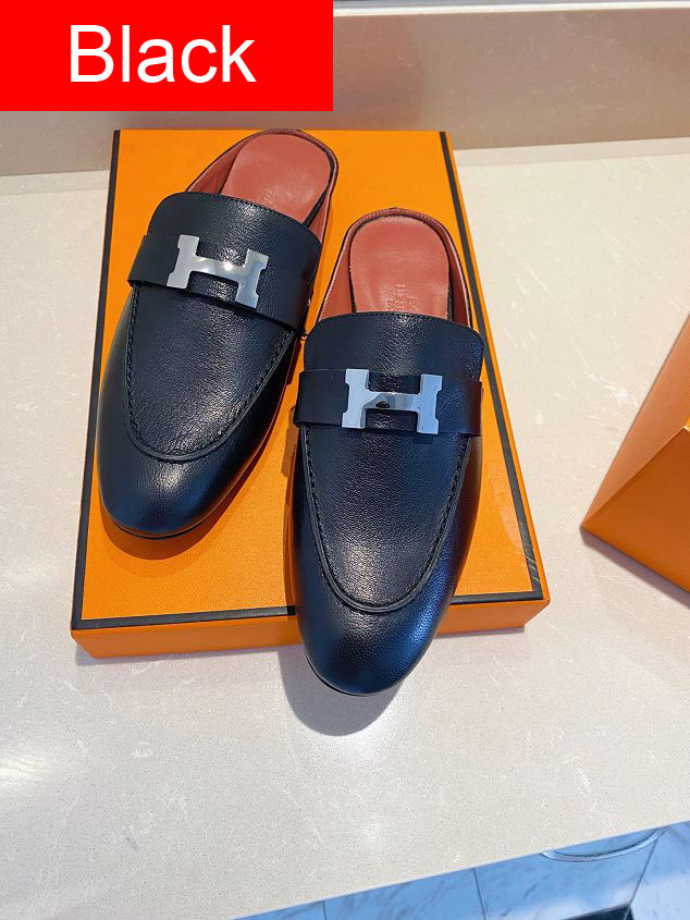 Hermes original calfskin mule HS0098