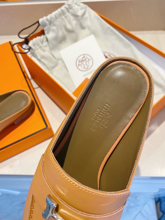 Hermes original calfskin mule HS0098